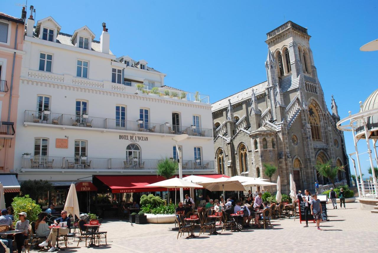 Hotel De L'Océan Biarriz Exterior foto